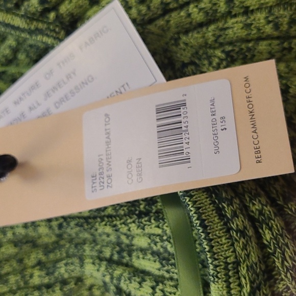NWT Rebecca Minkoff Cropped Sweater - Picture 4 of 4
